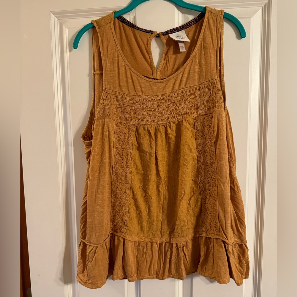 Knox Rose baby doll tank